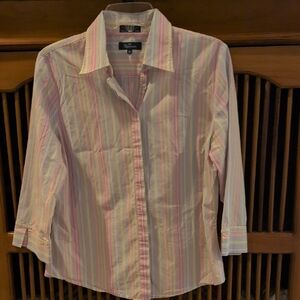 Faconnable Multicolor Striped Shirt
